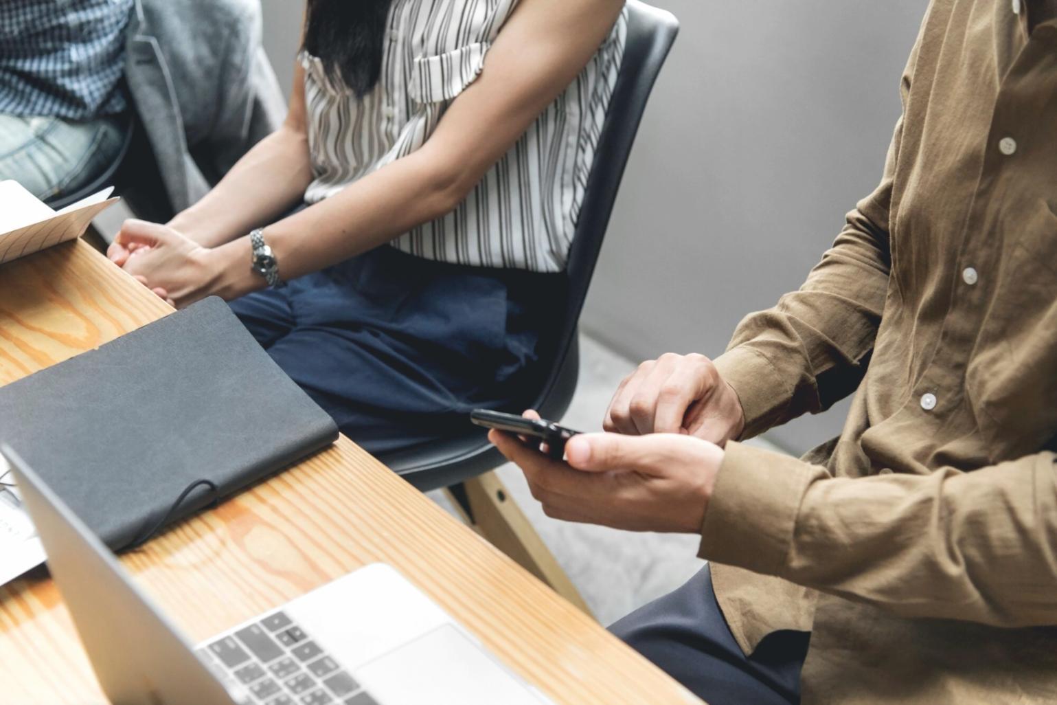 Interactive financial planning workshop showing budget analysis techniques